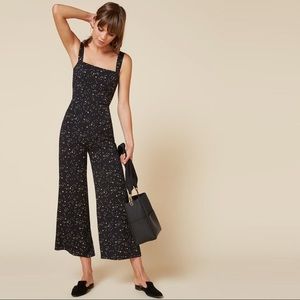 Reformation Spades Star Print Jumpsuit
